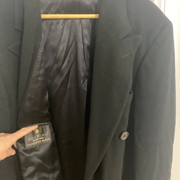 Mens bill Blass Cashmere peacoat 40r